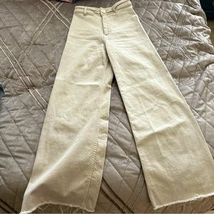 Zara marine straight leg jeans size 0